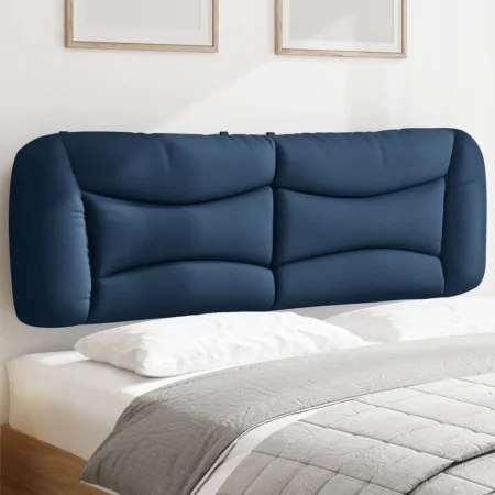 Padded headboard with blue fabric 160 cm by , Headboards and footboards - Ref: Foro24-374594, Price: 88,86 €, Discount: %