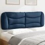 Padded headboard with blue fabric 160 cm by , Headboards and footboards - Ref: Foro24-374594, Price: 88,86 €, Discount: %