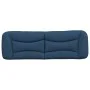 Padded headboard with blue fabric 160 cm by , Headboards and footboards - Ref: Foro24-374594, Price: 88,86 €, Discount: %