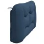 Padded headboard with blue fabric 160 cm by , Headboards and footboards - Ref: Foro24-374594, Price: 88,86 €, Discount: %