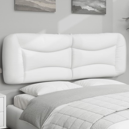 Weißes gepolstertes Bettkopfteil aus Kunstleder, 160 cm von , Kopf- und Fußteile - Ref: Foro24-374596, Preis: 89,08 €, Rabatt: %