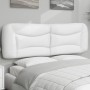 Weißes gepolstertes Bettkopfteil aus Kunstleder, 160 cm von , Kopf- und Fußteile - Ref: Foro24-374596, Preis: 89,08 €, Rabatt: %