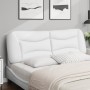 Weißes gepolstertes Bettkopfteil aus Kunstleder, 160 cm von , Kopf- und Fußteile - Ref: Foro24-374596, Preis: 89,08 €, Rabatt: %