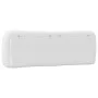 Cabecero de cama acolchado cuero sintético blanco 160 cm de , Cabeceros y pies de cama - Ref: Foro24-374596, Precio: 87,81 €,...