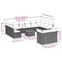 Set sofás de jardín con cojines 13 pzas ratán sintético beige by , Garden sets - Ref: Foro24-3223917, Price: 793,70 €, Discou...