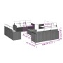 Set sofás de jardín con cojines 13 pzas ratán sintético beige by , Garden sets - Ref: Foro24-3224056, Price: 951,14 €, Discou...