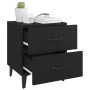 Nachttisch 2 Einheiten schwarz 40x35x47,5 cm von vidaXL, Nachttische - Ref: Foro24-811991, Preis: 83,22 €, Rabatt: %