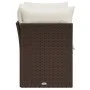 Sofá de jardín con cojines 2 plazas ratán sintético marrón by , Outdoor sofas - Ref: Foro24-366201, Price: 156,01 €, Discount: %