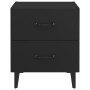 Nachttisch 2 Einheiten schwarz 40x35x47,5 cm von vidaXL, Nachttische - Ref: Foro24-811991, Preis: 83,22 €, Rabatt: %