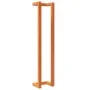 Toallero de madera de pino maciza marrón encerado 23x18x110 cm by , Towel racks - Ref: Foro24-844475, Price: 24,64 €, Discoun...