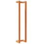 Toallero de madera de pino maciza marrón encerado 23x18x110 cm by , Towel racks - Ref: Foro24-844475, Price: 24,96 €, Discoun...