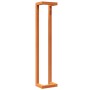 Toallero de madera de pino maciza marrón encerado 23x18x110 cm by , Towel racks - Ref: Foro24-844475, Price: 24,96 €, Discoun...