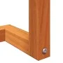 Toallero de madera de pino maciza marrón encerado 23x18x110 cm by , Towel racks - Ref: Foro24-844475, Price: 24,64 €, Discoun...