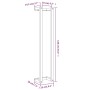 Toallero de madera de pino maciza marrón encerado 23x18x110 cm by , Towel racks - Ref: Foro24-844475, Price: 24,96 €, Discoun...