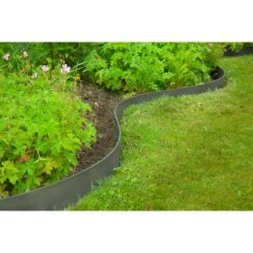 Natur Grauer strukturierter Gartenrand 0,12x12 m 5 mm von , Garteneinfassung und Einfassung - Ref: Foro24-447499, Preis: 56,0...