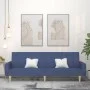 2 seater sofa bed blue fabric by , Sofas - Ref: Foro24-375856, Price: 258,17 €, Discount: %