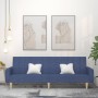 Sofá cama de 2 plazas tela azul de , Sofás - Ref: Foro24-375856, Precio: 262,75 €, Descuento: %