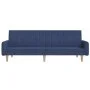 2 seater sofa bed blue fabric by , Sofas - Ref: Foro24-375856, Price: 258,17 €, Discount: %