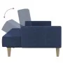 2 seater sofa bed blue fabric by , Sofas - Ref: Foro24-375856, Price: 258,17 €, Discount: %