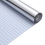 Silberner, selbstklebender Möbelaufkleber aus PET, 90 x 500 cm von , Dekorative Vinyls - Ref: Foro24-155776, Preis: 15,35 €, ...
