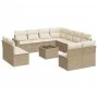 12-piece garden sofa set and brown synthetic rattan cushions by , Garden sets - Ref: Foro24-3219128, Price: 781,44 €, Discoun...