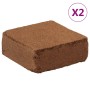 Kokosfaserblöcke 2 Stück à 5 kg, insgesamt 10 kg von , Erde und Sand - Ref: Foro24-155729, Preis: 57,91 €, Rabatt: %