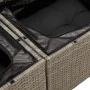 Garden sofa with cushions 2 seater gray synthetic rattan by , Outdoor sofas - Ref: Foro24-366146, Price: 173,05 €, Discount: %