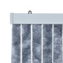 Silver chenille mosquito net curtain 100x220 cm by vidaXL, Mosquito nets for windows - Ref: Foro24-284287, Price: 58,12 €, Di...
