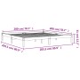 Estructura de cama madera maciza pino marrón cera 120x200 cm de , Camas y somieres - Ref: Foro24-844869, Precio: 96,01 €, Des...
