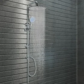Combined shower kit with stainless steel hand shower by vidaXL, shower heads - Ref: Foro24-145056, Price: 67,51 €, Discount: %