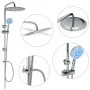Kombiniertes Duschset mit Edelstahl-Handbrause von vidaXL, Duschköpfe - Ref: Foro24-145056, Preis: 67,51 €, Rabatt: %
