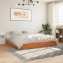 Solid wax brown pine wood bed frame 180x200 cm by , Beds and slatted bases - Ref: Foro24-844815, Price: 138,17 €, Discount: %