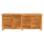 Garden storage box solid acacia wood 150x50x56 cm by , Outdoor storage boxes - Ref: Foro24-365842, Price: 228,84 €, Discount: %