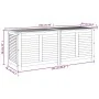 Garten-Aufbewahrungsbox aus massivem Akazienholz, 150 x 50 x 56 cm von , Aufbewahrungsboxen für den Außenbereich - Ref: Foro2...