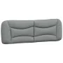 Cabecero de cama acolchado tela gris claro 160 cm de , Cabeceros y pies de cama - Ref: Foro24-374588, Precio: 66,22 €, Descue...