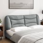 Gepolstertes Kopfteil aus hellgrauem Stoff, 160 cm von , Kopf- und Fußteile - Ref: Foro24-374588, Preis: 66,78 €, Rabatt: %