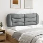 Cabecero de cama acolchado tela gris claro 160 cm de , Cabeceros y pies de cama - Ref: Foro24-374588, Precio: 66,22 €, Descue...