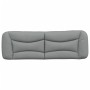 Cabecero de cama acolchado tela gris claro 160 cm de , Cabeceros y pies de cama - Ref: Foro24-374588, Precio: 67,18 €, Descue...
