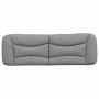Cabecero de cama acolchado tela gris claro 160 cm de , Cabeceros y pies de cama - Ref: Foro24-374588, Precio: 66,22 €, Descue...