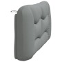 Gepolstertes Kopfteil aus hellgrauem Stoff, 160 cm von , Kopf- und Fußteile - Ref: Foro24-374588, Preis: 66,78 €, Rabatt: %