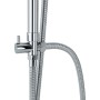 Kit de ducha combinado con ducha de mano acero inoxidable de vidaXL, Cabezales de ducha - Ref: Foro24-145056, Precio: 68,86 €...
