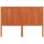 Bettkopfteil aus massivem, wachsbraunem Kiefernholz, 150 cm von , Kopf- und Fußteile - Ref: Foro24-844242, Preis: 51,95 €, Ra...