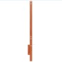 Bettkopfteil aus massivem Kiefernholz in Wachsbraun, 135 cm von , Kopf- und Fußteile - Ref: Foro24-844240, Preis: 49,22 €, Ra...
