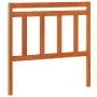 Bettkopfteil aus massivem, wachsbraunem Kiefernholz, 100 cm von , Kopf- und Fußteile - Ref: Foro24-844178, Preis: 29,52 €, Ra...