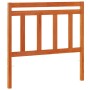 Solid wax brown pine wood bed headboard 100 cm by , Headboards and footboards - Ref: Foro24-844178, Price: 29,79 €, Discount: %