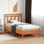 Bettkopfteil aus massivem, wachsbraunem Kiefernholz, 100 cm von , Kopf- und Fußteile - Ref: Foro24-844178, Preis: 29,52 €, Ra...