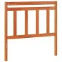 Bettkopfteil aus massivem, wachsbraunem Kiefernholz, 100 cm von , Kopf- und Fußteile - Ref: Foro24-844178, Preis: 29,52 €, Ra...