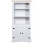 Corona Range sideboard in white Mexican pine 80x40x170 cm by vidaXL, Lockers and storage cabinets - Ref: Foro24-282624, Price...