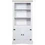 Corona Range sideboard in white Mexican pine 80x40x170 cm by vidaXL, Lockers and storage cabinets - Ref: Foro24-282624, Price...