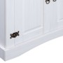 Corona Range sideboard in white Mexican pine 80x40x170 cm by vidaXL, Lockers and storage cabinets - Ref: Foro24-282624, Price...